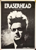 #T6-14 ERASERHEAD 17x22 special poster R1980s David Lynch