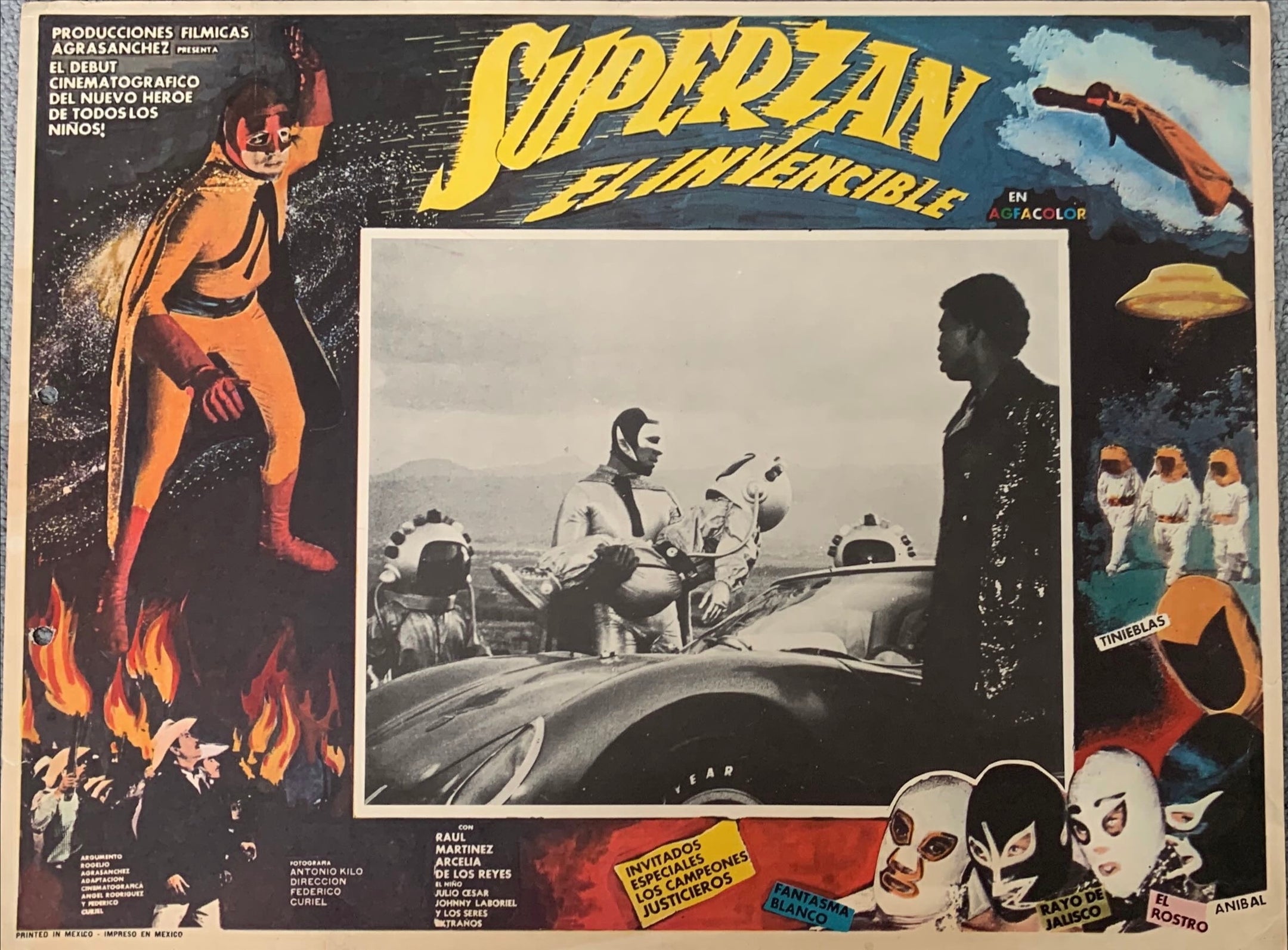 Mexican Wrestling Original Movie Lobby Cards Bundle