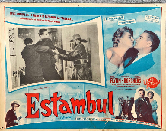 Istanbul, Errol Flynn Mexican lobby card