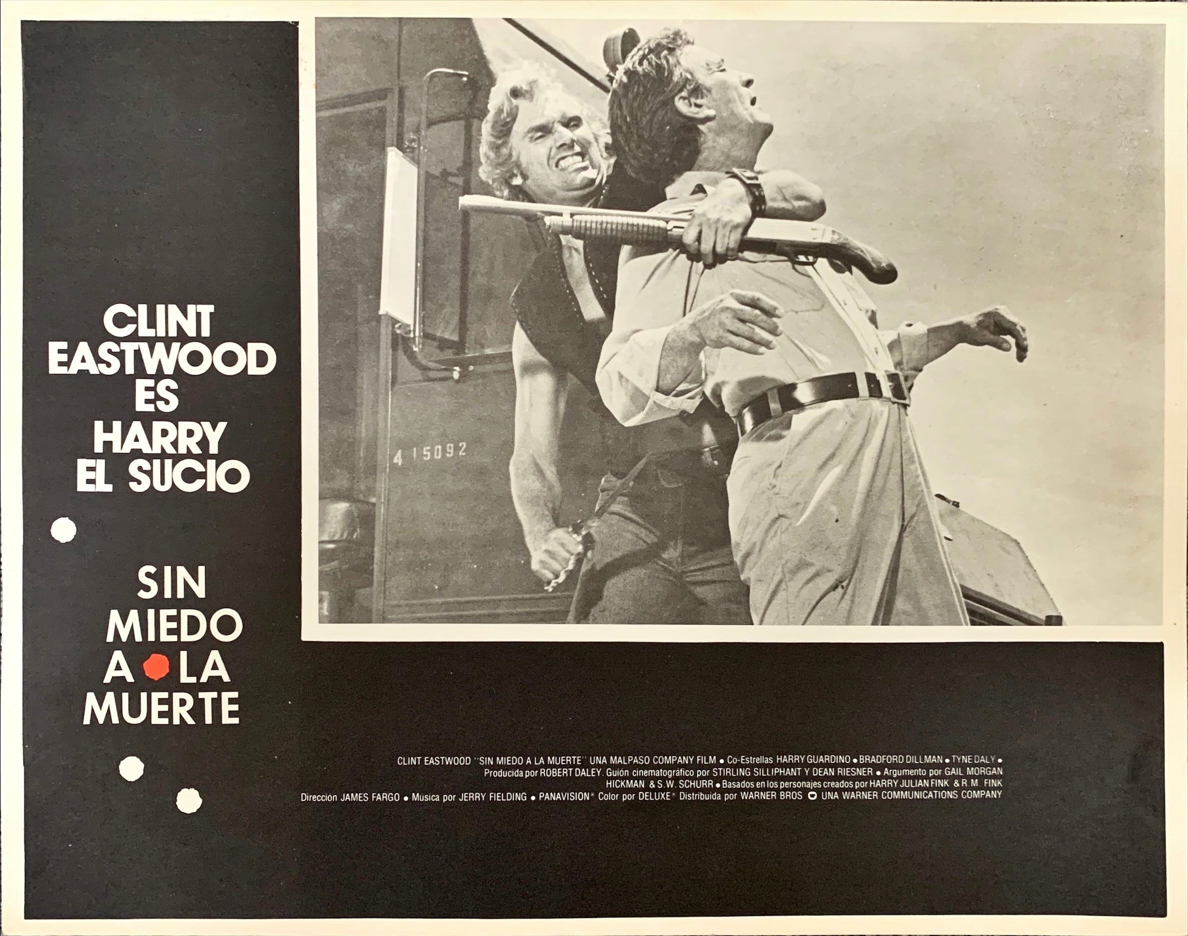 The Enforcer (1976) 6x Lobby Cards - MX