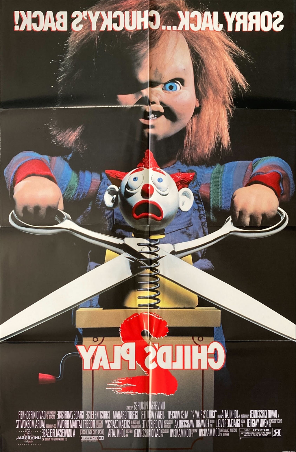 Child's Play 2 (1990) One Sheet Movie Poster