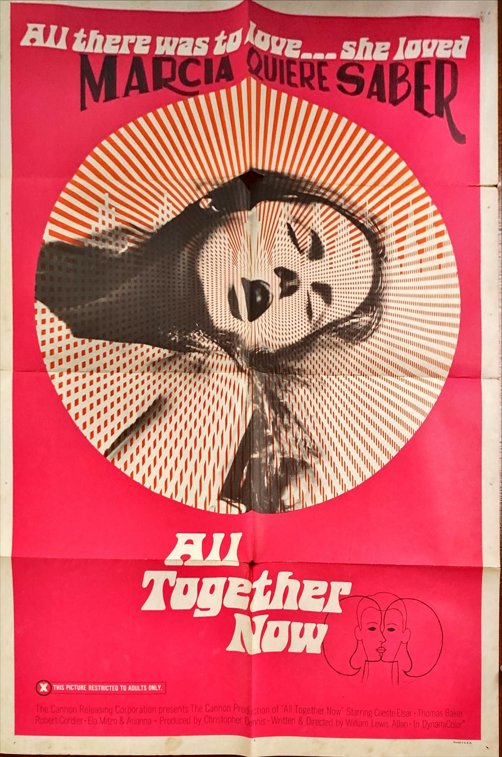 All Together Now, Original Movie Poster  1sh '70
