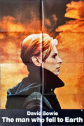 1195  MAN WHO FELL TO EARTH 1sh 1976 great profile portrait of alien David Bowie, Nicolas Roeg!