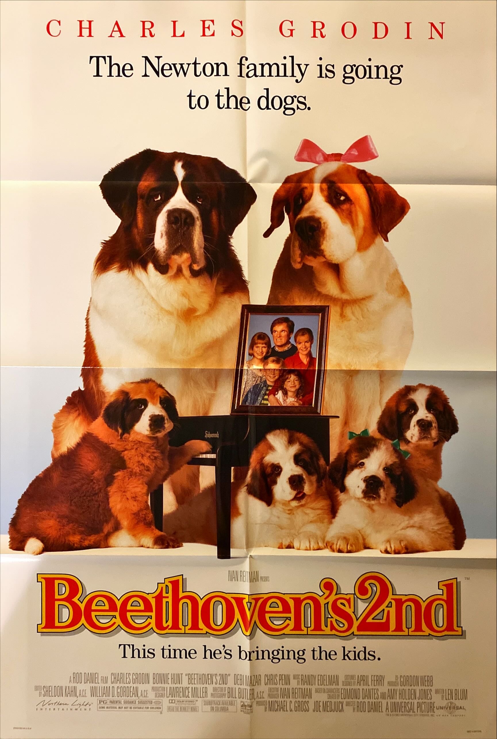 Beethoven's 2nd (1993) One Sheet Movie Poster