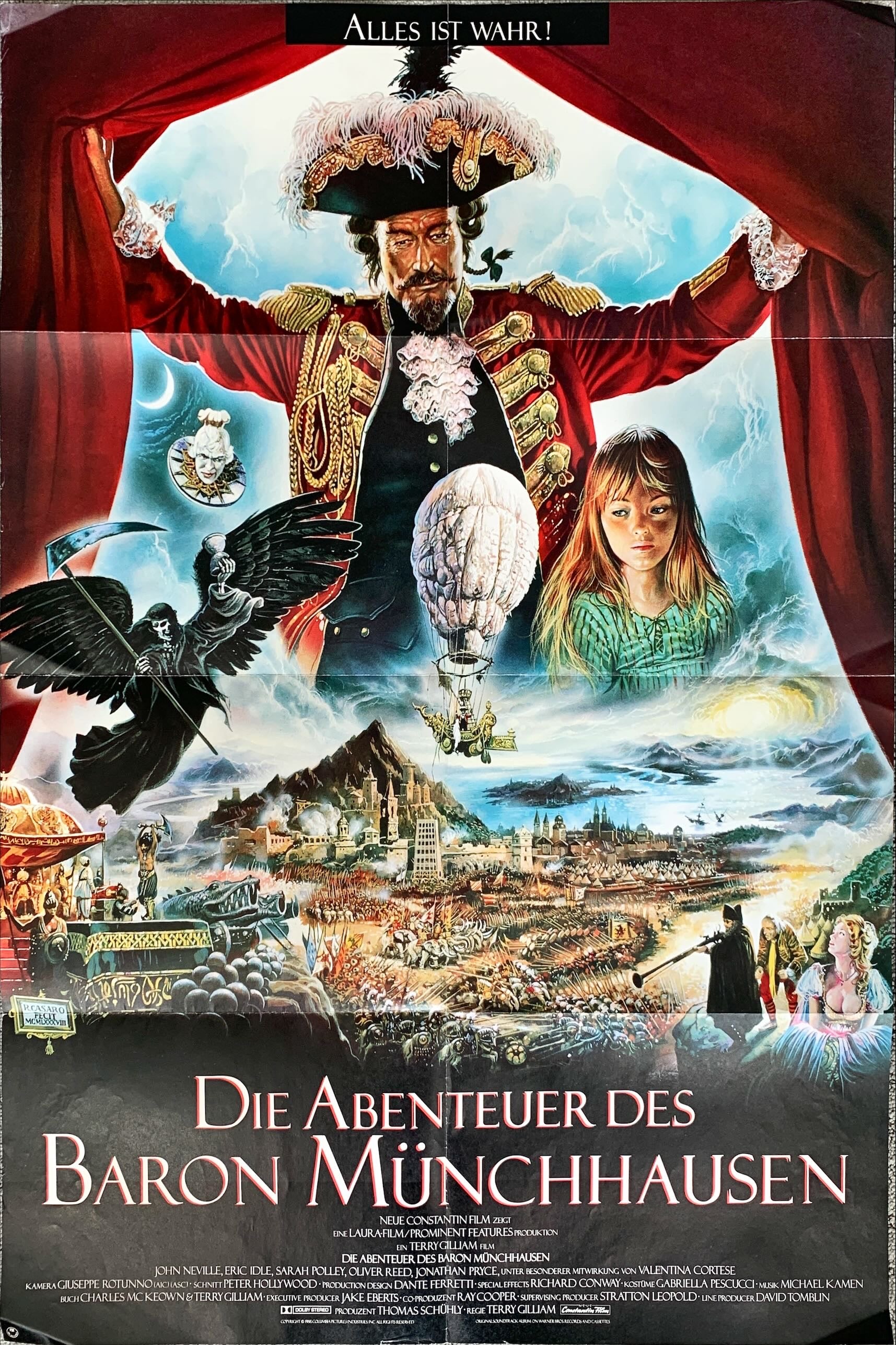 The Adventures of Baron Munchausen (1988)  - Belgian