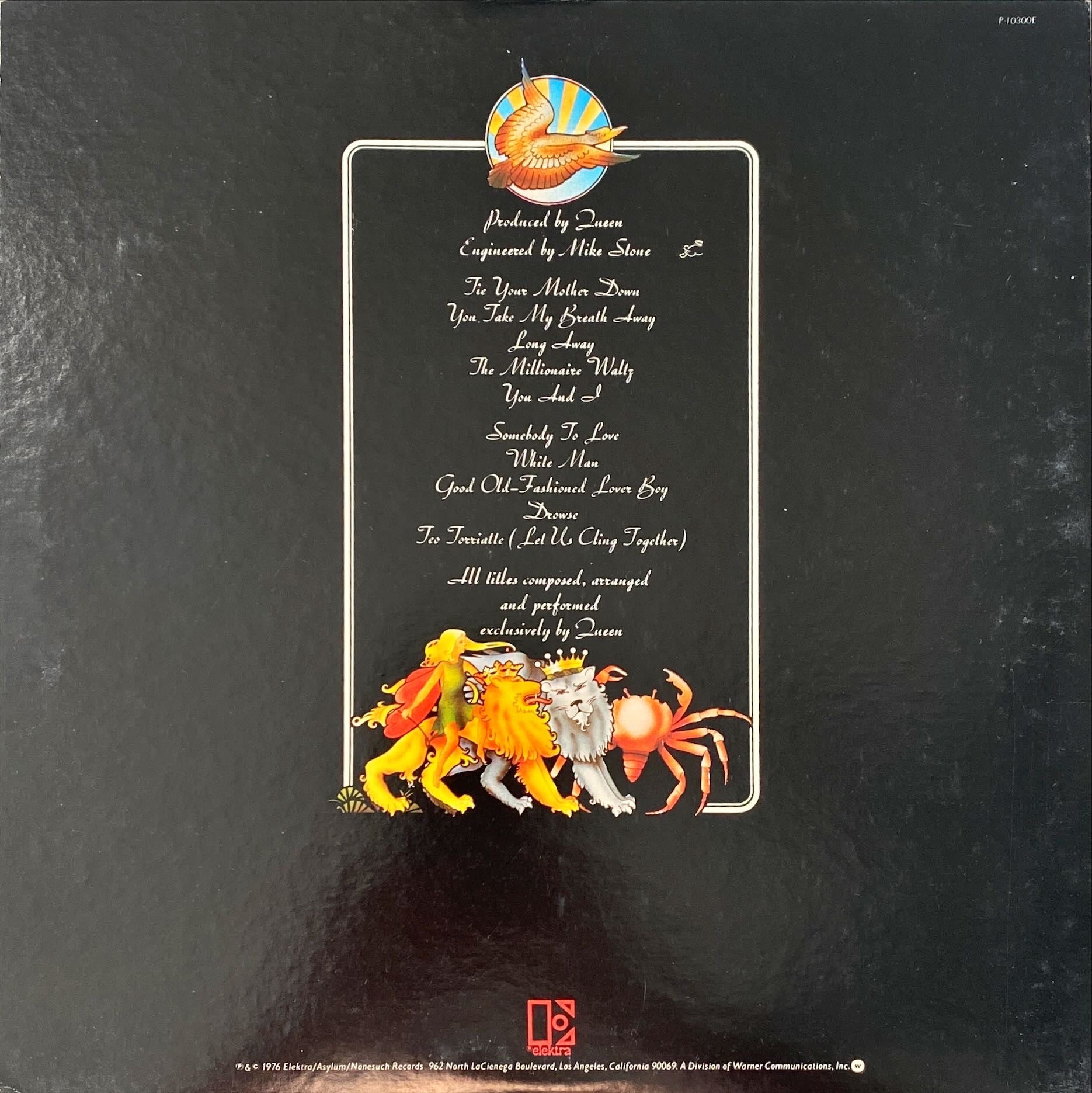 Queen A Day at the Races Rare Japanese Vinyl/LP