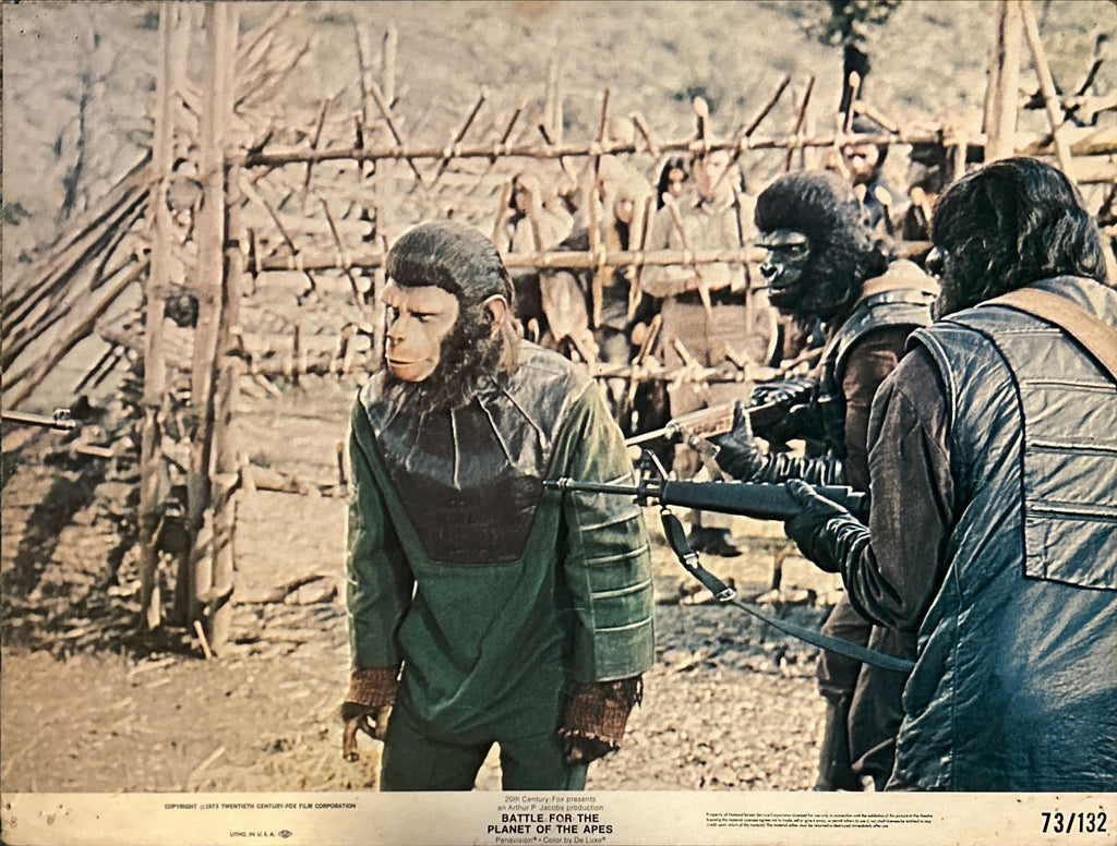Battle for the Planet of the Apes (1973) 6x Lobby Cards - 11x14 stills