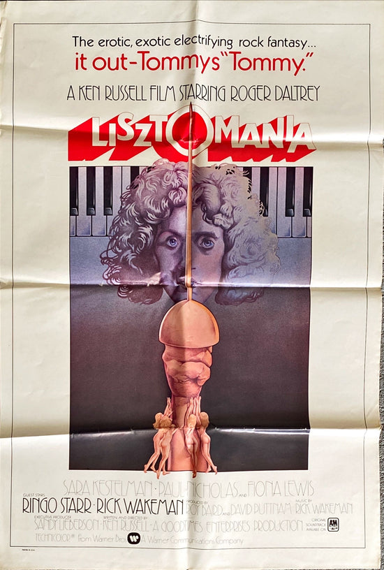 Lisztomania (1975) One Sheet Movie Poster