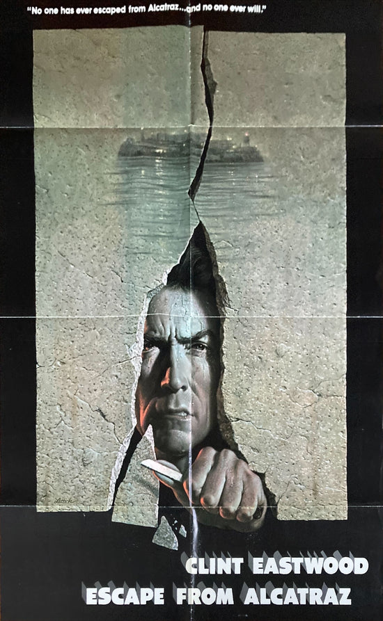 Escape from Alcatraz (1979) One Sheet Movie Poster - Clint Eastwood