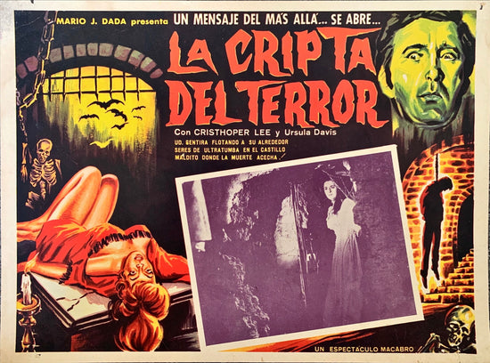 Crypt of the Vampire (1964) 2x Lobby Cards - MX