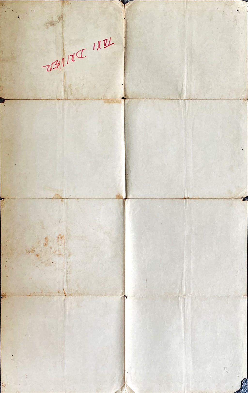 #937 TAXI DRIVER int'l 1sh 1976 image of Robert De Niro walking in New York City, Martin Scorsese!