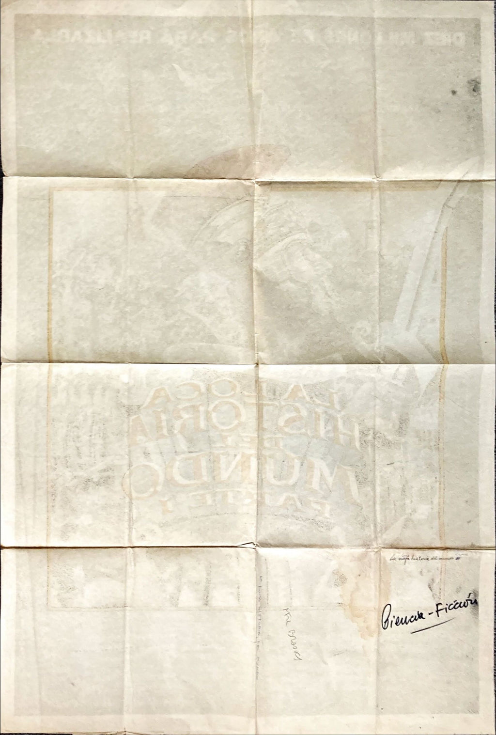 History of the World Part 1 (1981) One Sheet Movie Poster - ARG, Mel Brooks