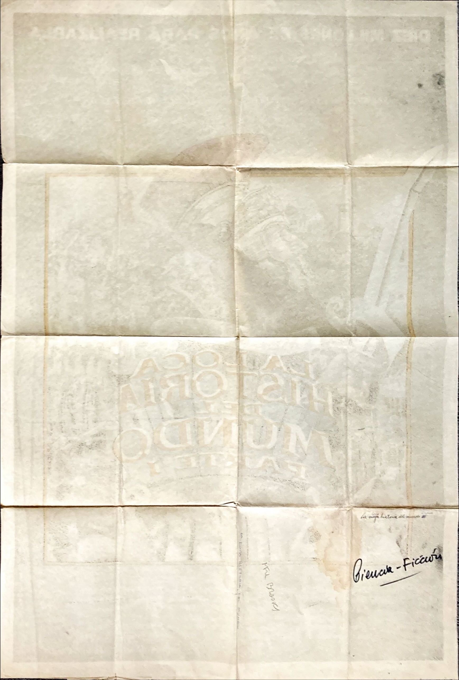 History of the World Part 1 (1981) One Sheet Movie Poster - ARG, Mel Brooks