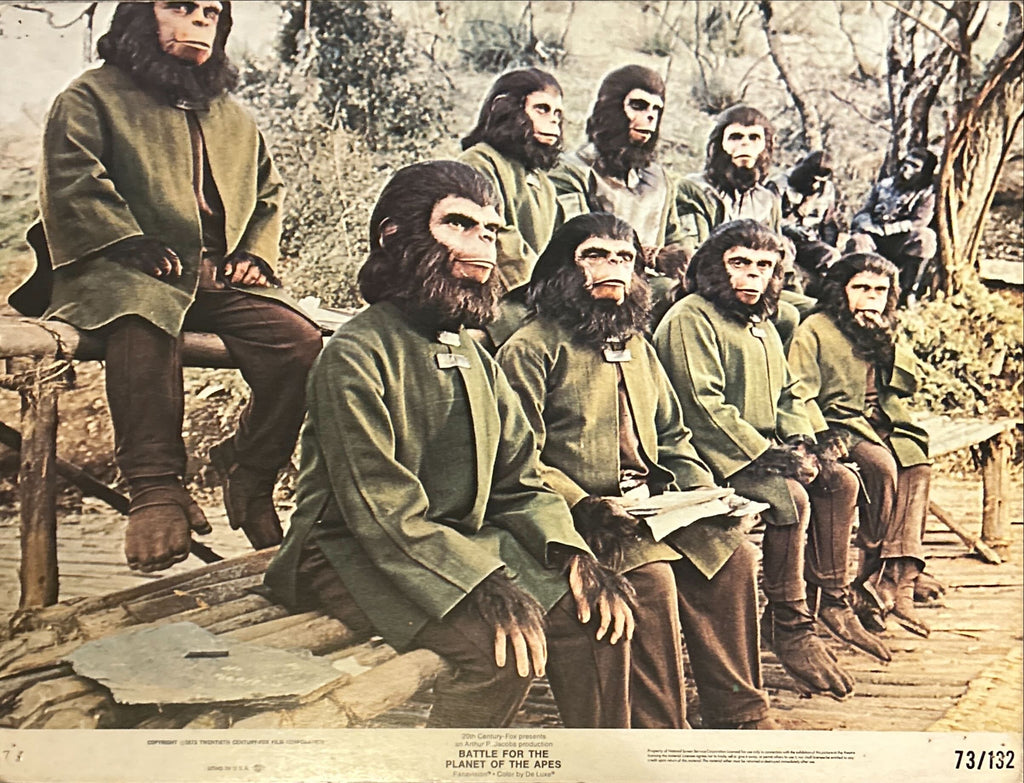 Battle for the Planet of the Apes (1973) 6x Lobby Cards - 11x14 stills
