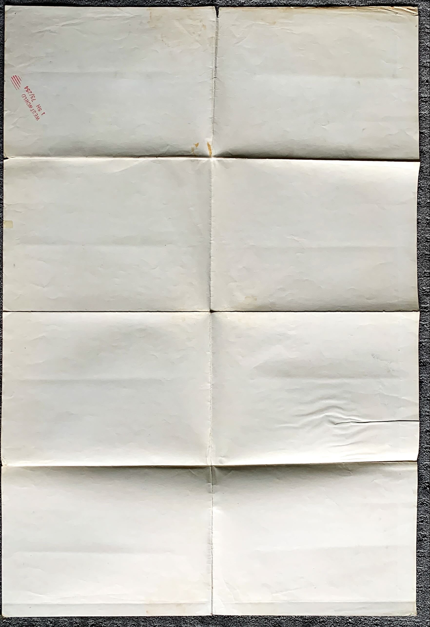 Westworld (1973) One Sheet Movie Poster