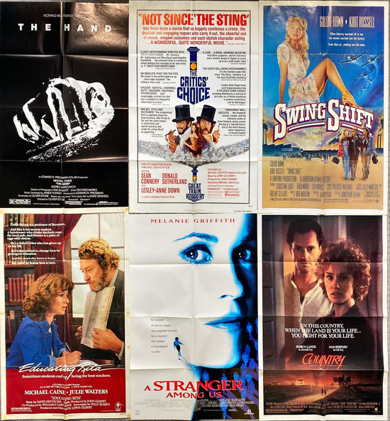 1980s Drama Movie Posters Bundle (1980) 6x One Sheet Movie Posters