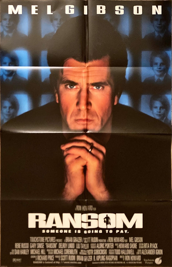 Ransom,  DS Folded 1sh 1996 Mel Gibson