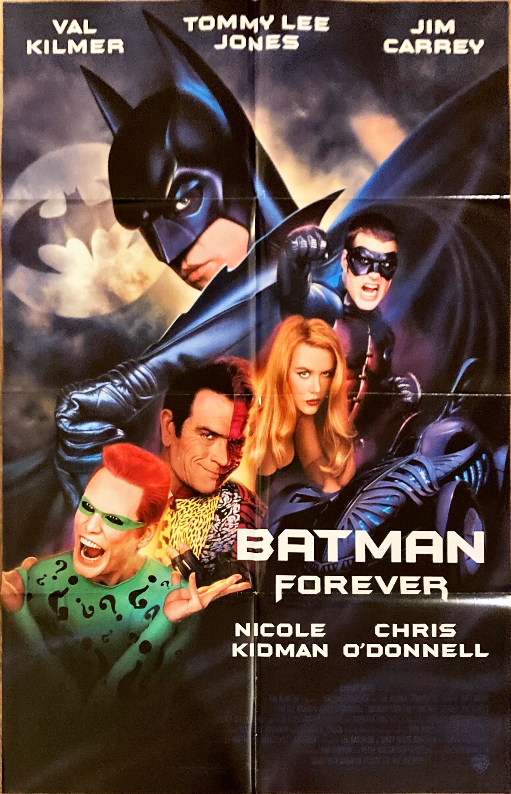 #2153 Batman Forever (1995) Movie Poster, Original