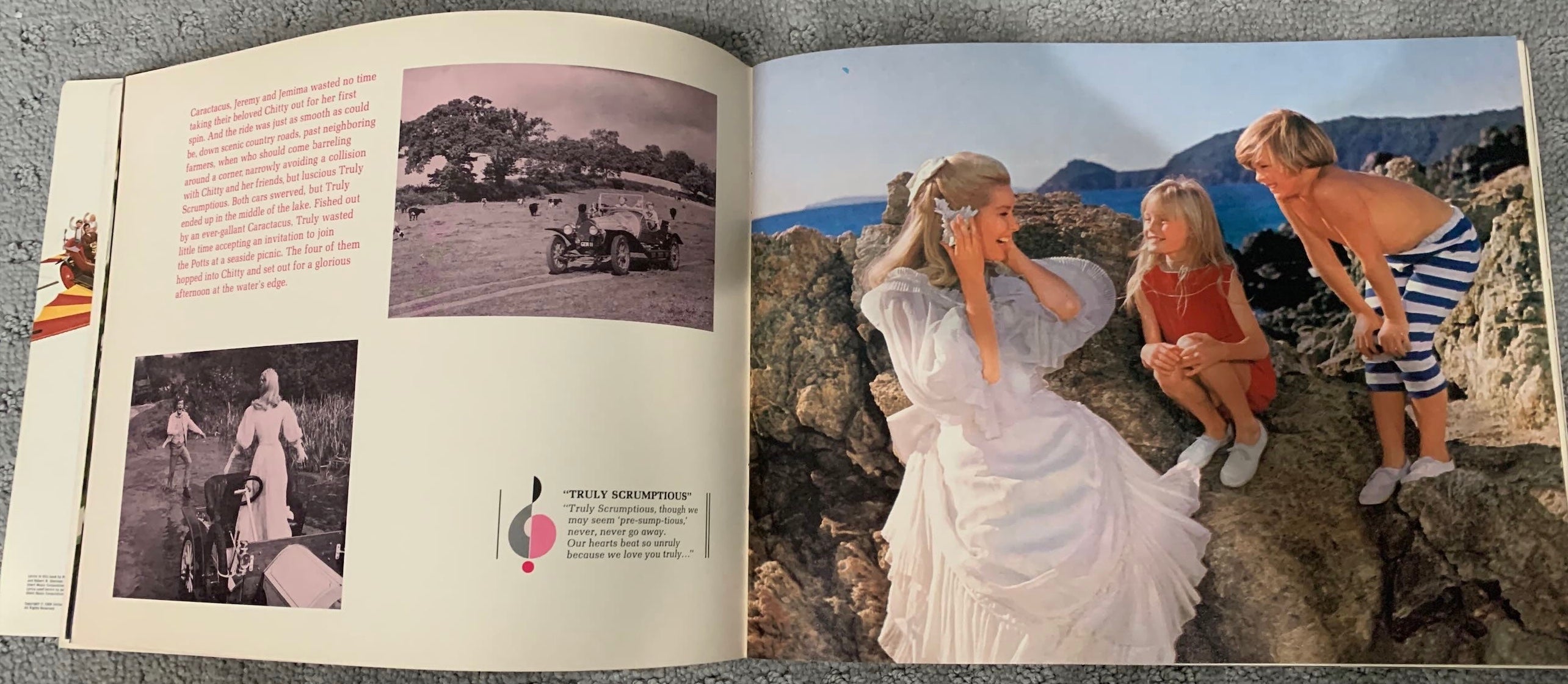 Chitty Chitty Bang Bang, original movie souvenir book