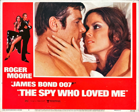 Spy Who Loved Me (1977) 3x Lobby Cards - James Bond