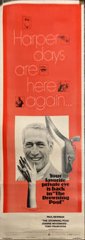 The Drowning Pool (1975) Insert Movie Poster, Paul Newman