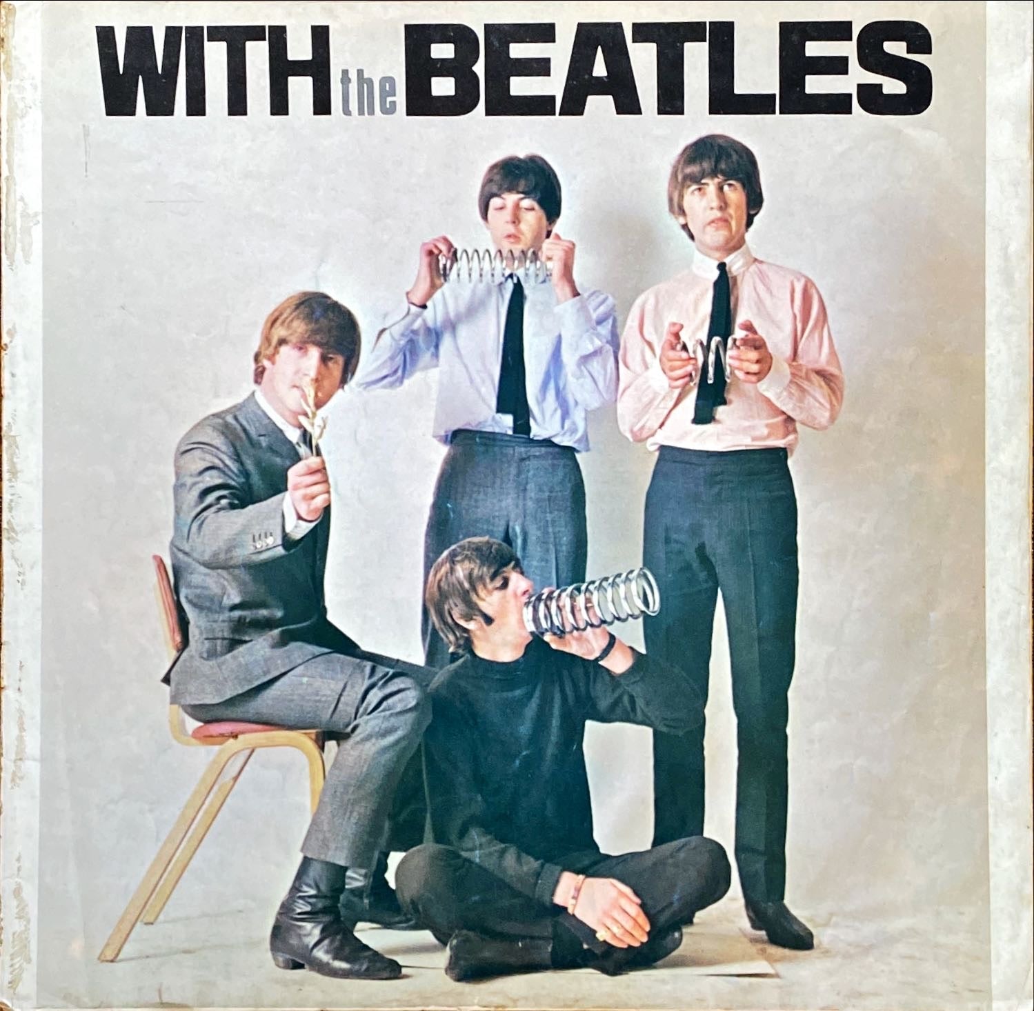 The Beatles - With the Beatles Rare Japanese Pressing Clasic Rock Vinyl/LP #R41