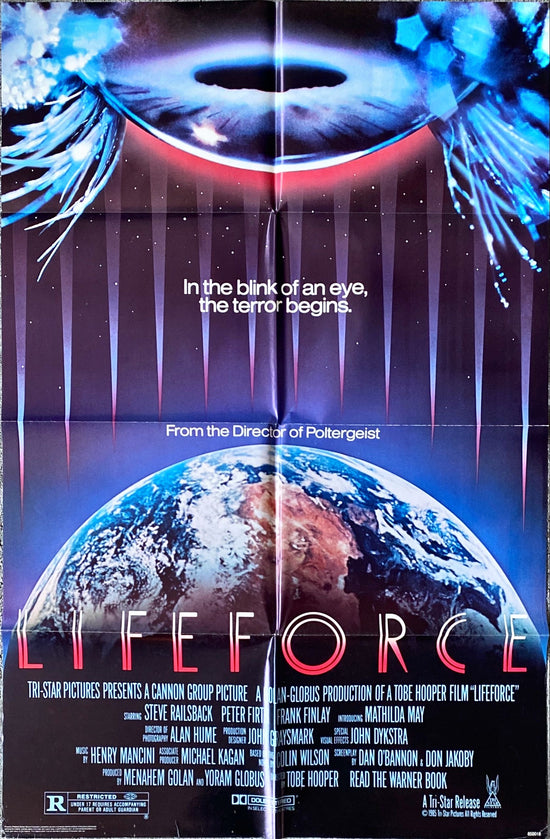 Lifeforce (1985) One Sheet Movie Poster - Tobe Hooper