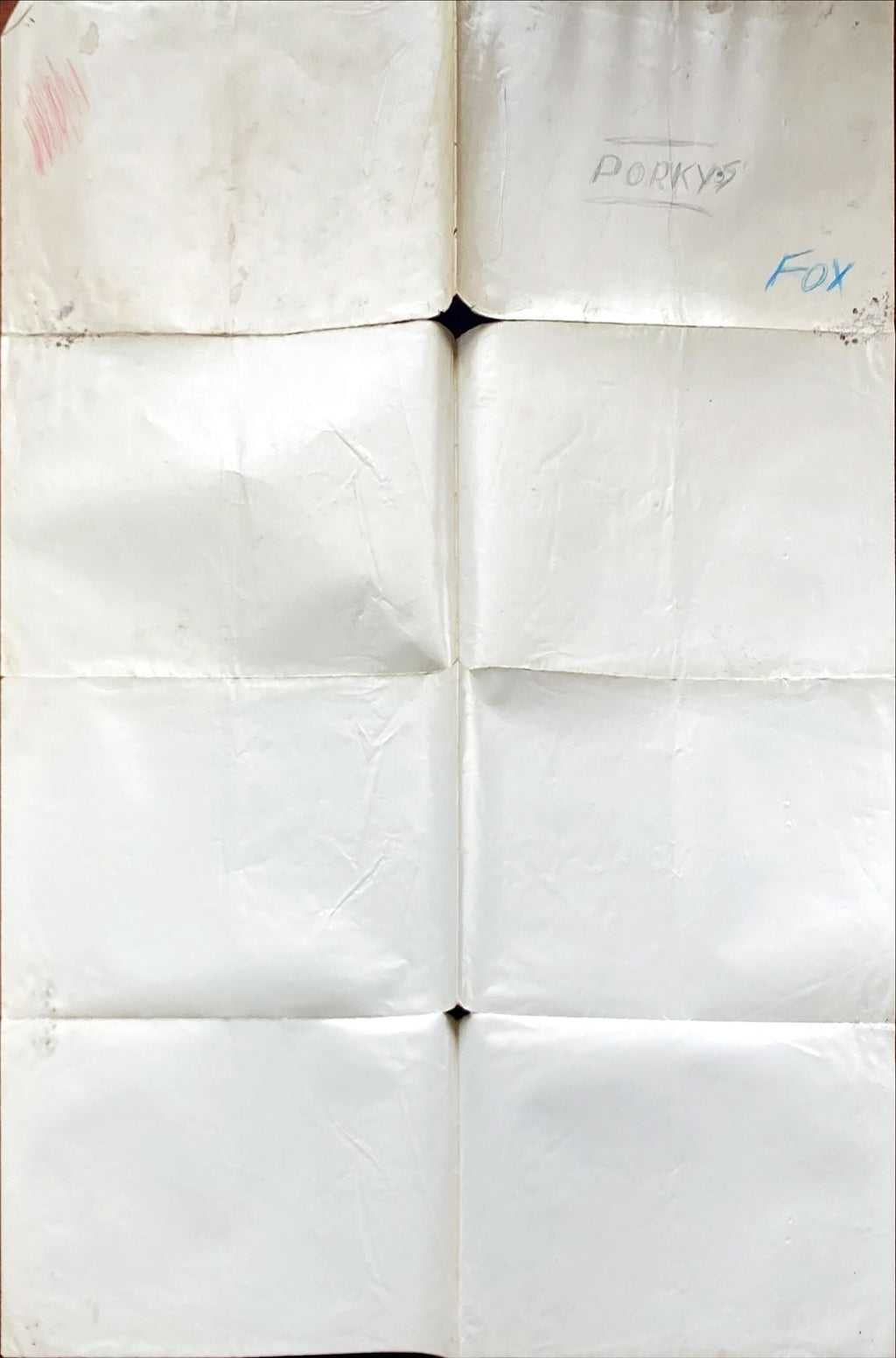 Porky's, spanish lang. 1sh 1982 Bob Clark teenage sex classic