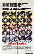 1204 SAVE THE CHILDREN 1sh '73 Jackson 5, Roberta Flack, Marvin Gaye, plus other greats!