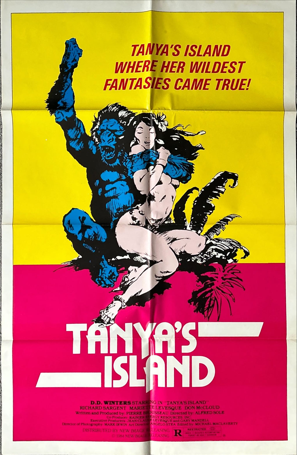 Tanya's Island (1980) One Sheet Movie Poster - R'80