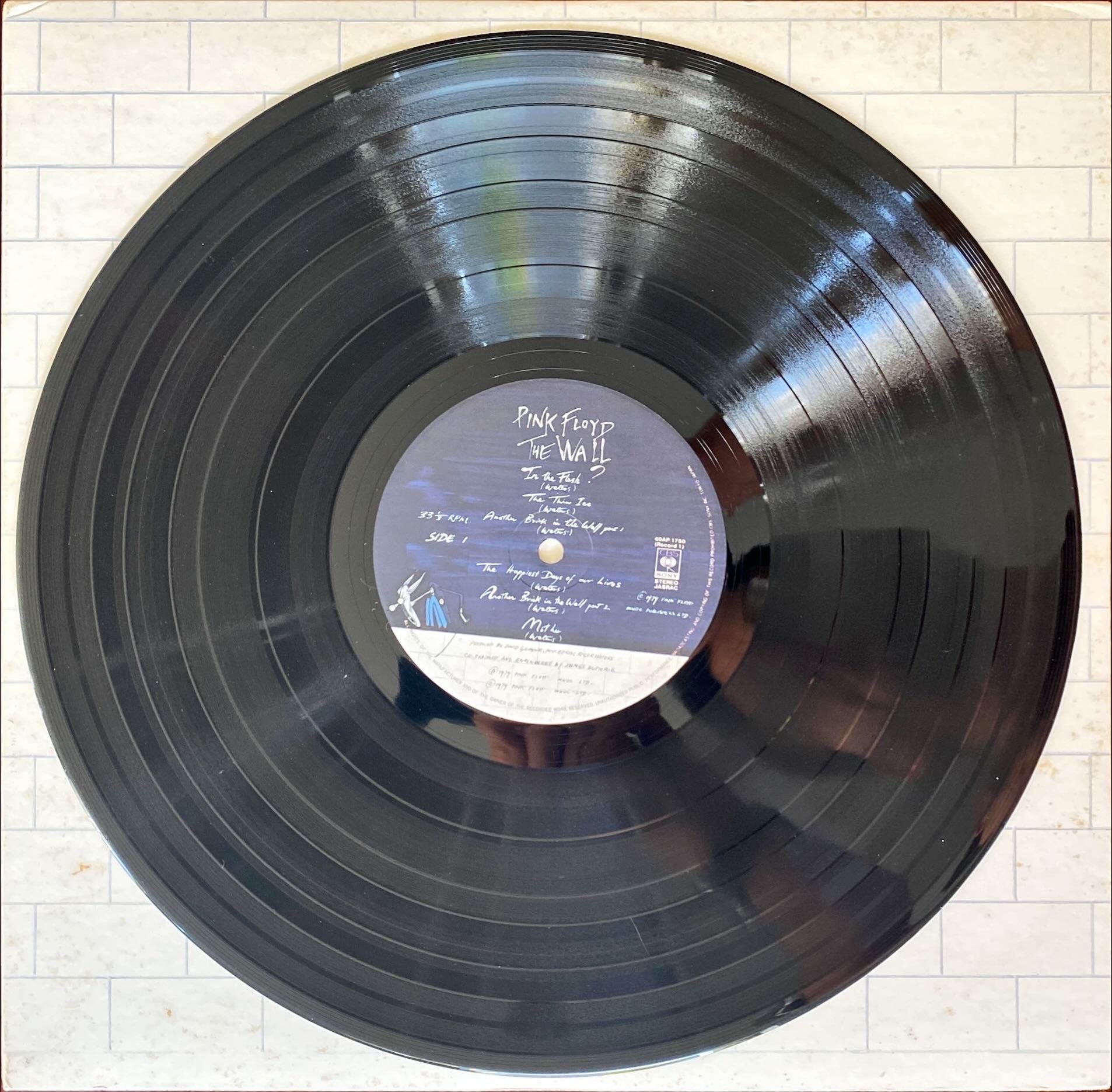 Pink Floyd - The Wall (1982) Vinyl Record / LP - JAP