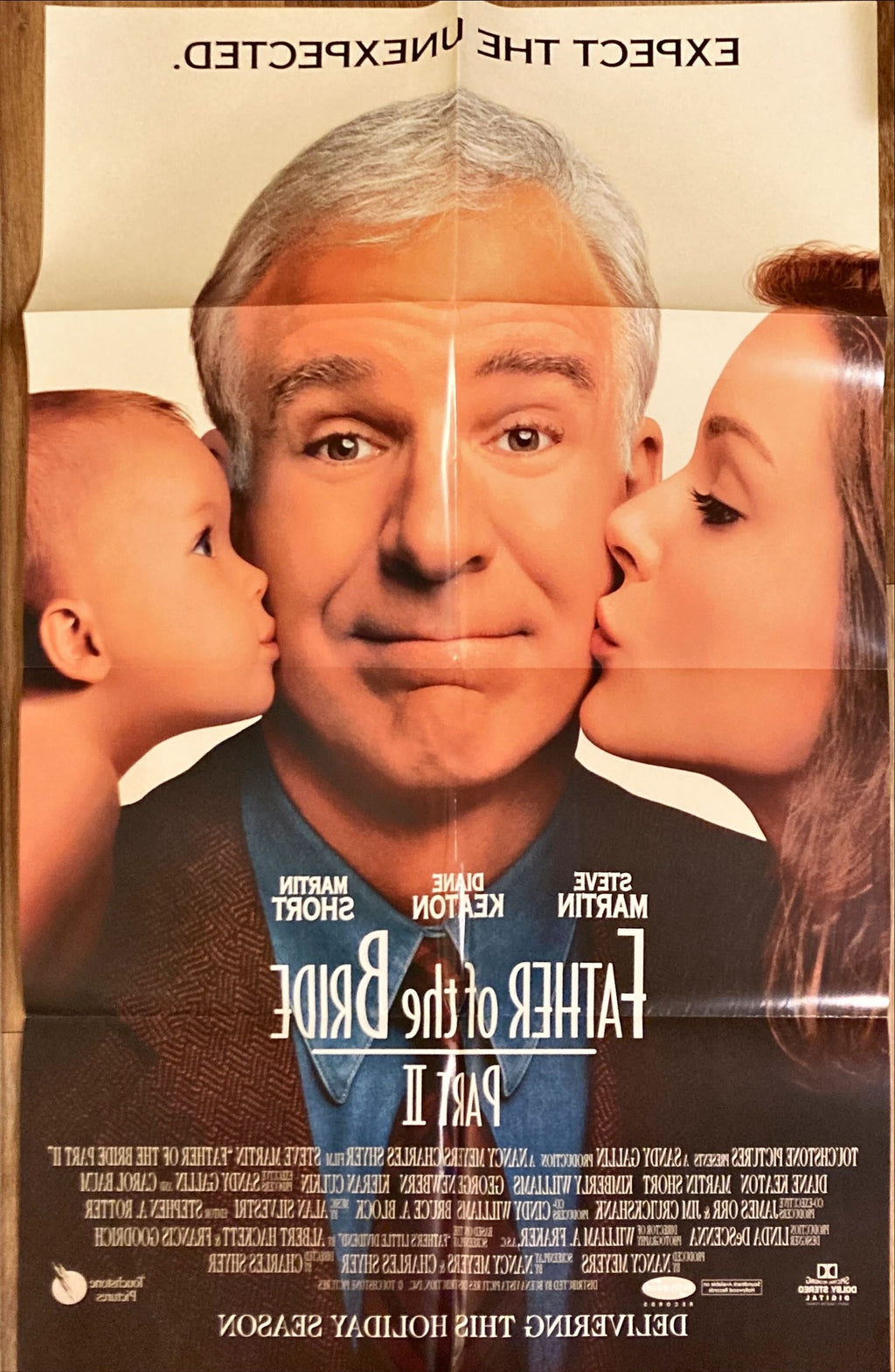 Father of the Bride Part II, 2 advance DS 1sh 1995 Steve Martin