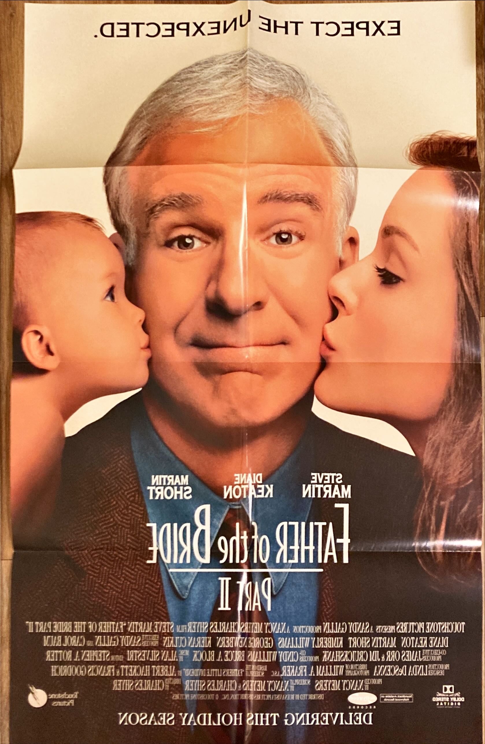 Father of the Bride Part II, 2 advance DS 1sh 1995 Steve Martin