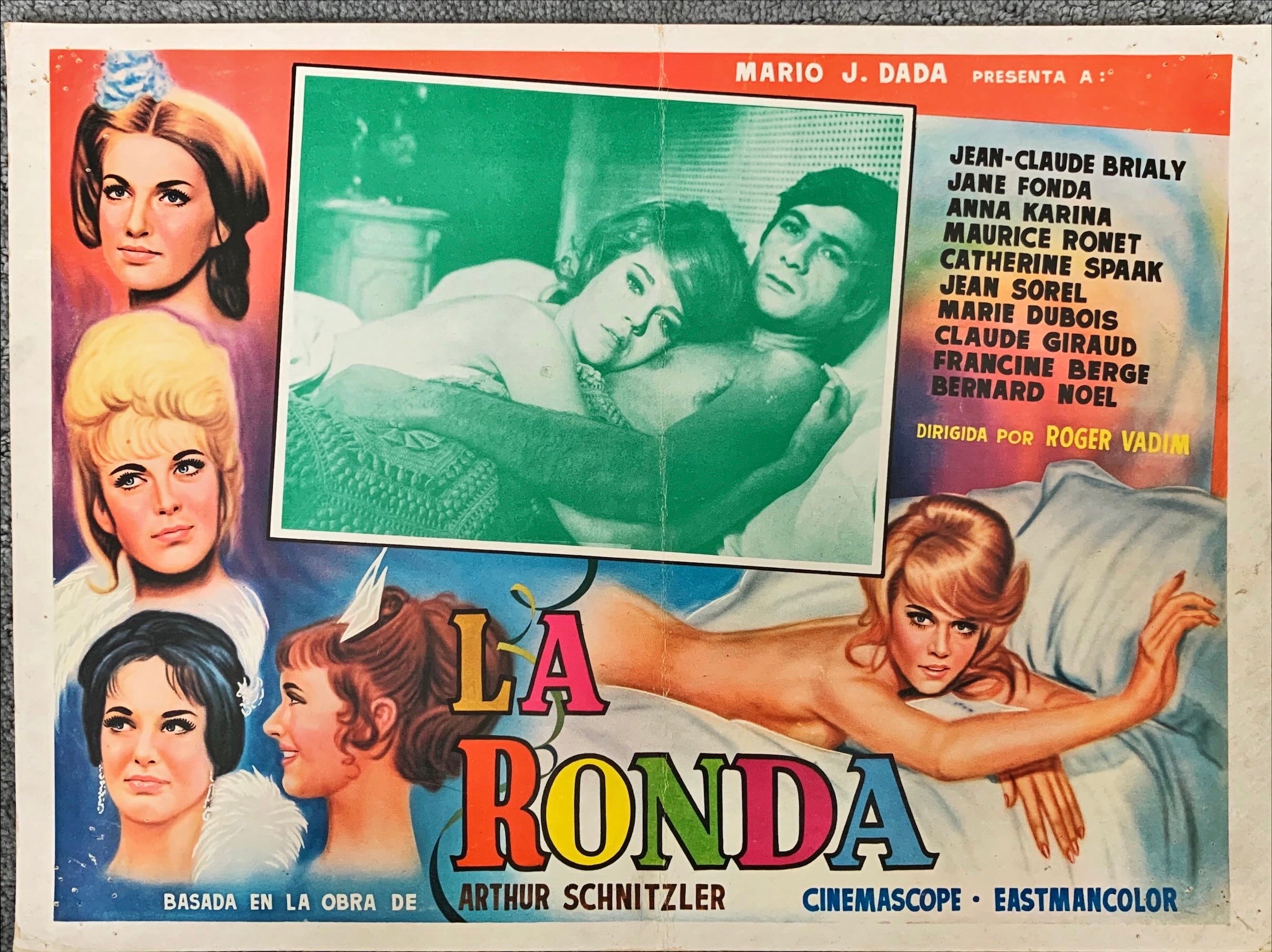 (363) La Ronde Mexican lobby card