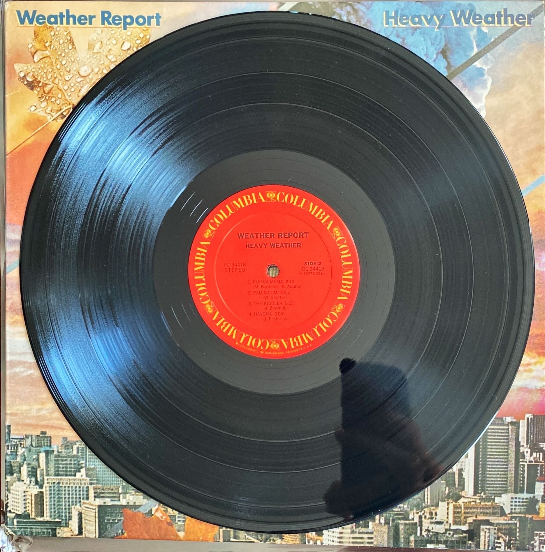 Weather Report - Heavy Weather Jazz Fusion Vinyl/LP #R27