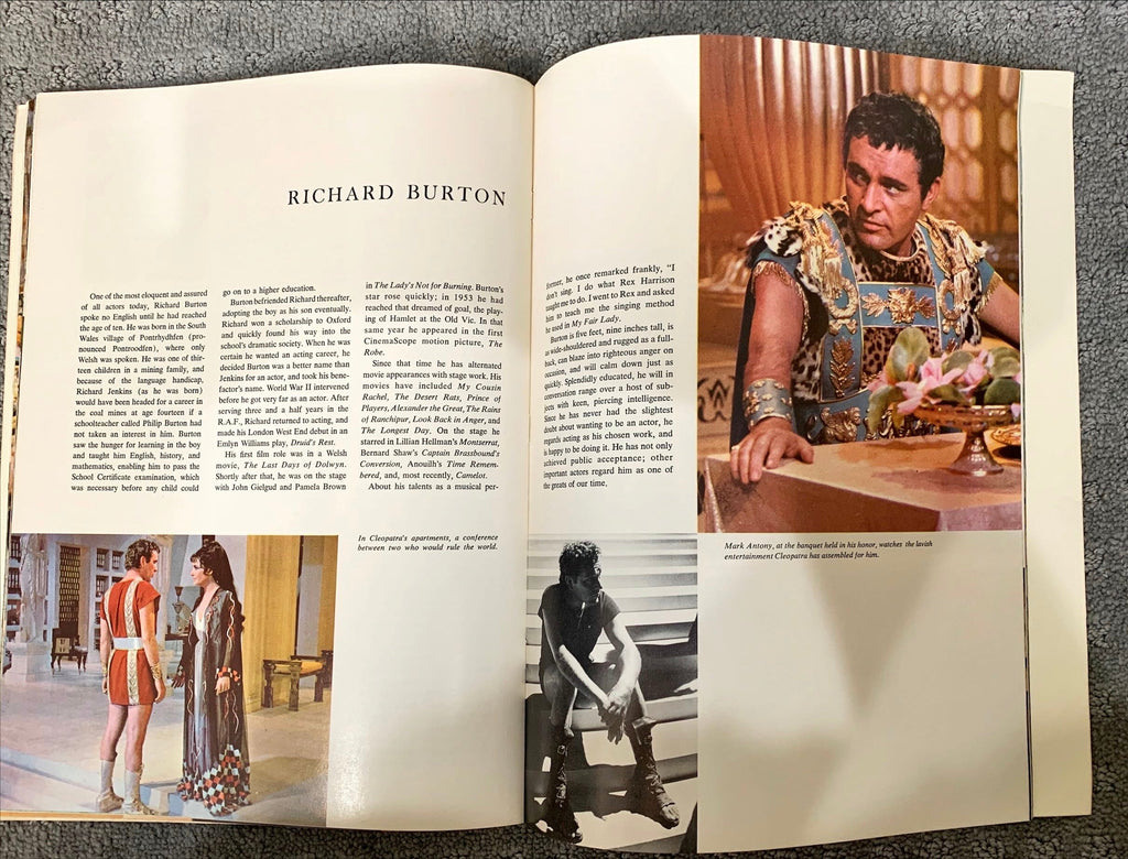 (574) Cleopatra Elizabeth Taylor original movie souvenir book
