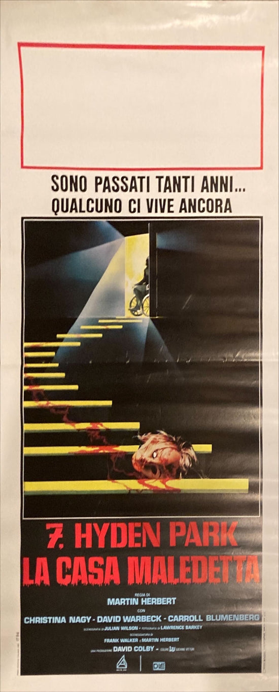 Formula for a murder (1985) Locandina Movie Poster ITAL