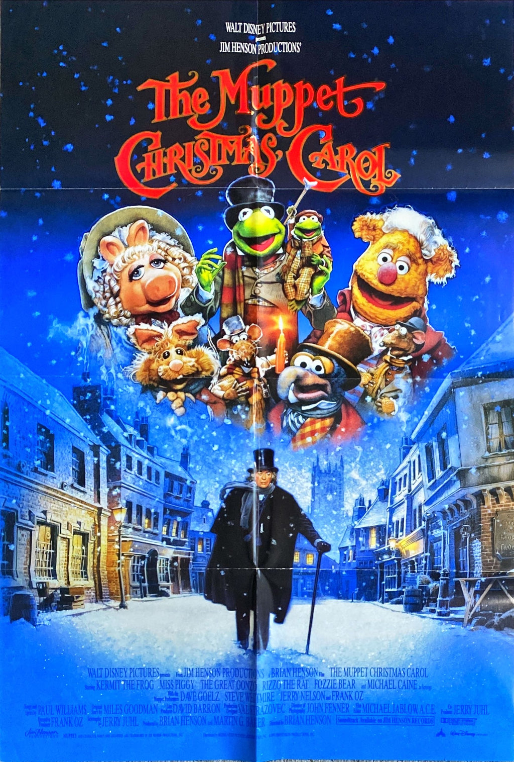 #241 The Muppet Christmas Carol (1992) Original Movie Poster Double Sided/Foiled  - PosterCollectors.xyz