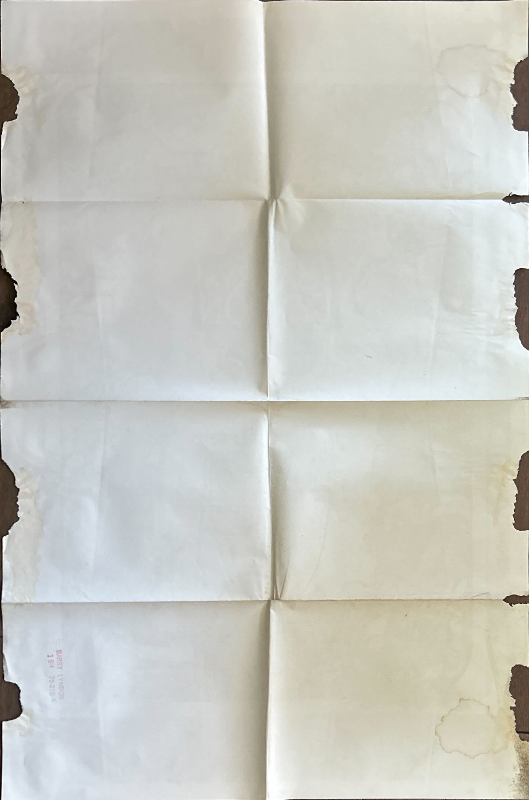 Barry Lyndon (1975) Stanley Kubrick, Ryan O'Neal, art of cast by Gehm