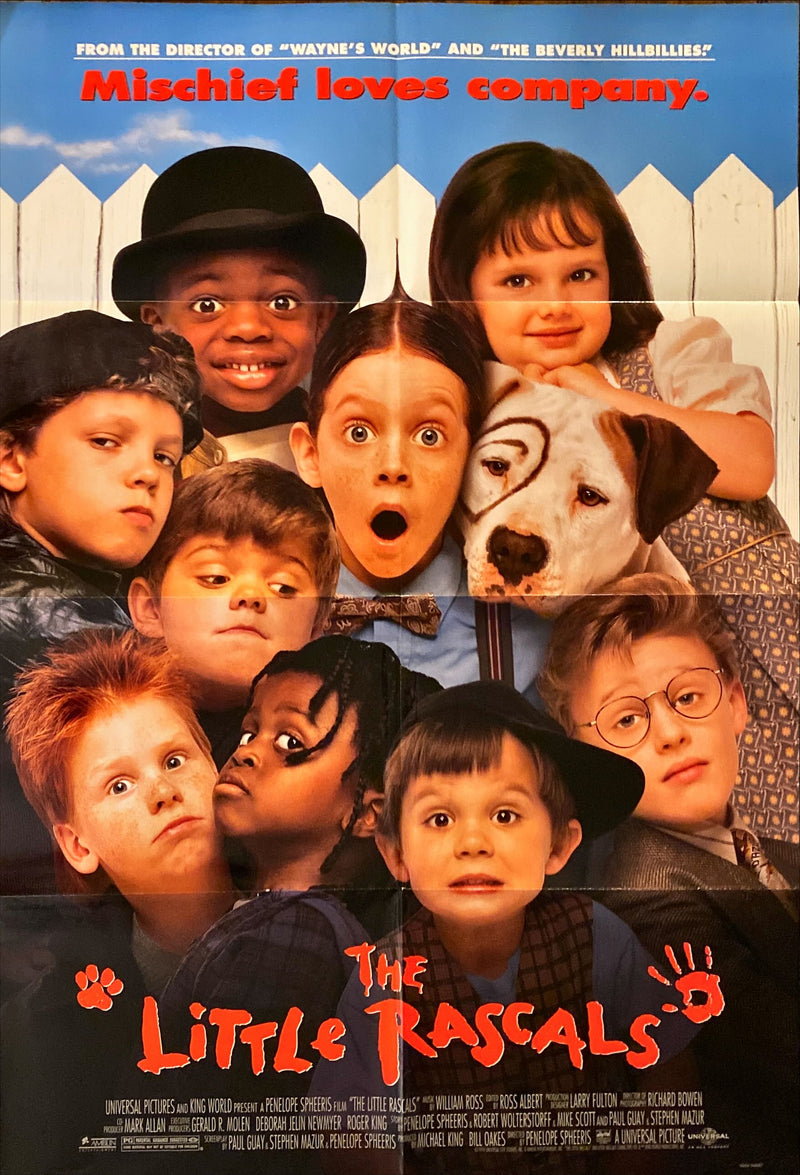 Little Rascals, one-sheet movie poster '94 Our Gang redux