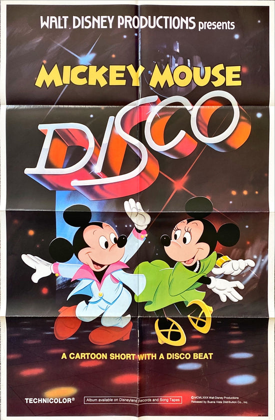 Mickey Mouse Disco,  1sh 1980