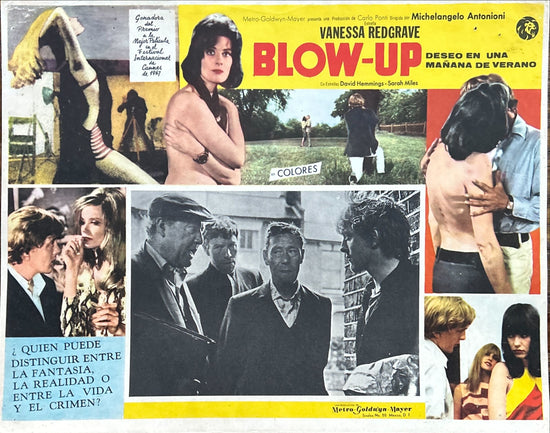 Blow-Up , Mexican LC 1967 Antonioni