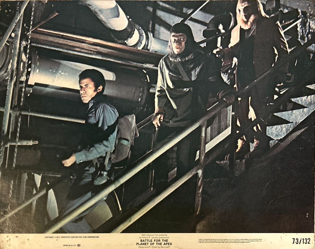Battle for the Planet of the Apes (1973) 6x Lobby Cards - 11x14 stills