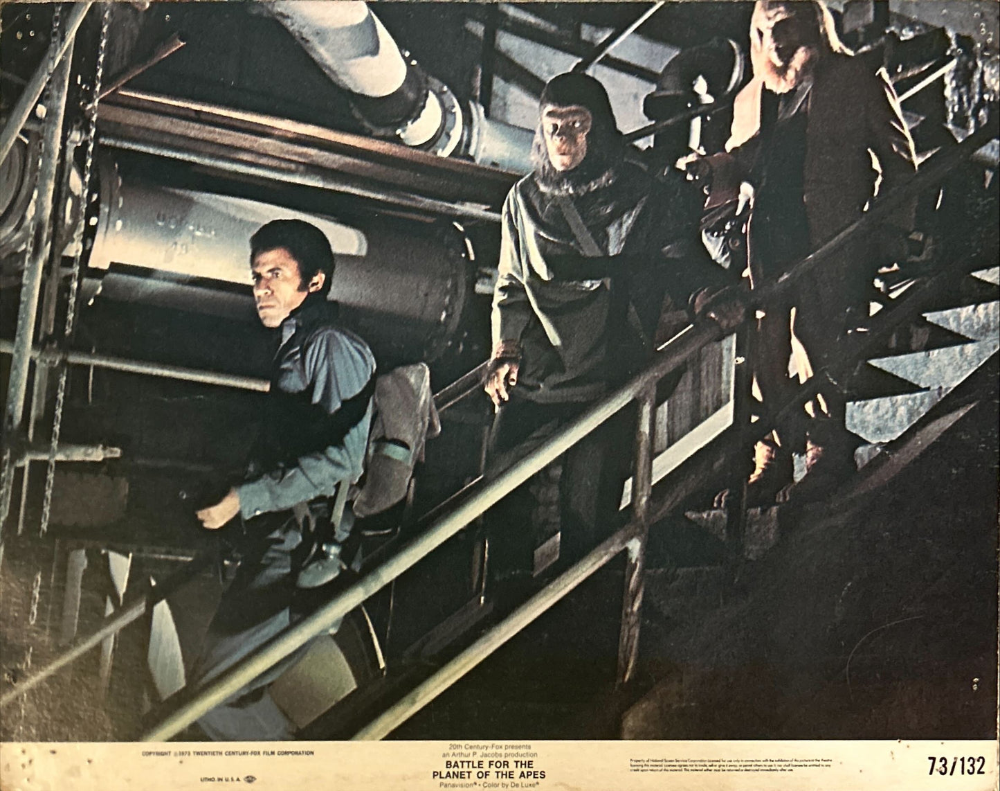 Battle for the Planet of the Apes (1973) 6x Lobby Cards - 11x14 stills