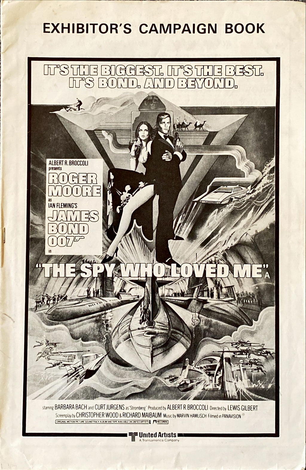 #1157 SPY WHO LOVED ME pressbook 1977