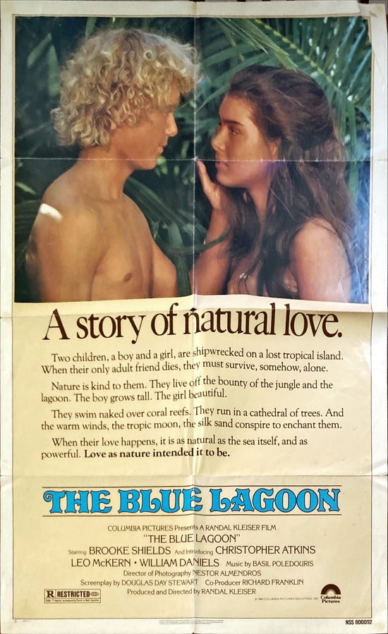 The Blue Lagoon, 1sh 1980 - Brooke Shields