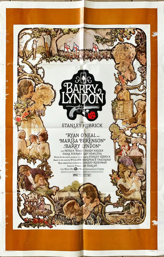 Barry Lyndon (1975) One Sheet Movie Poster - Kubrick