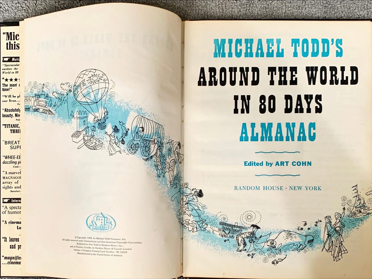 Around the World in 80 Days (1956)  - Souvenir Book