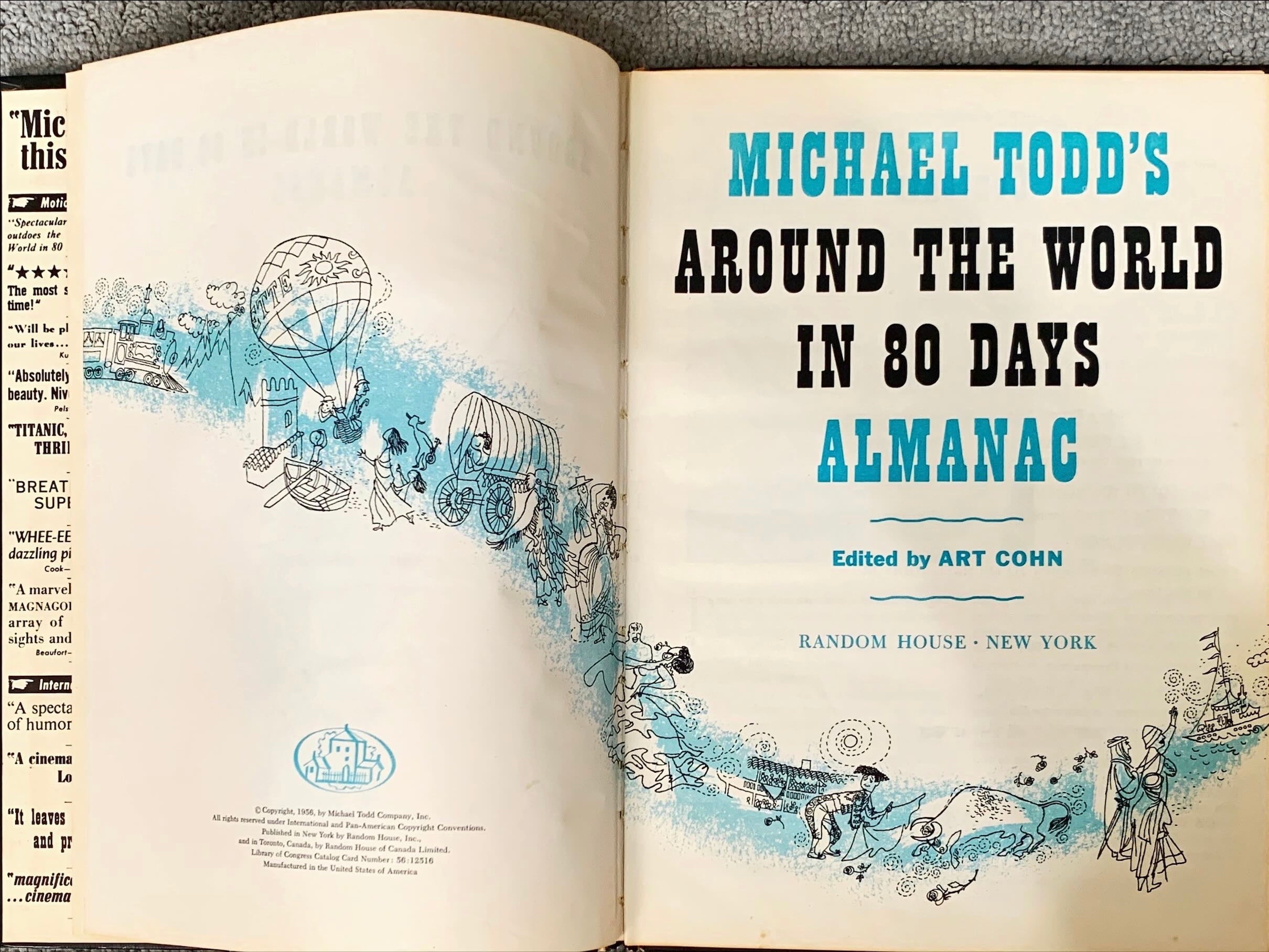 Around the World in 80 Days (1956)  - Souvenir Book