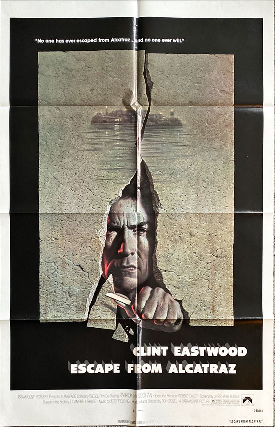 Escape from Alcatraz (1979) One Sheet Movie Poster - Clint Eastwood